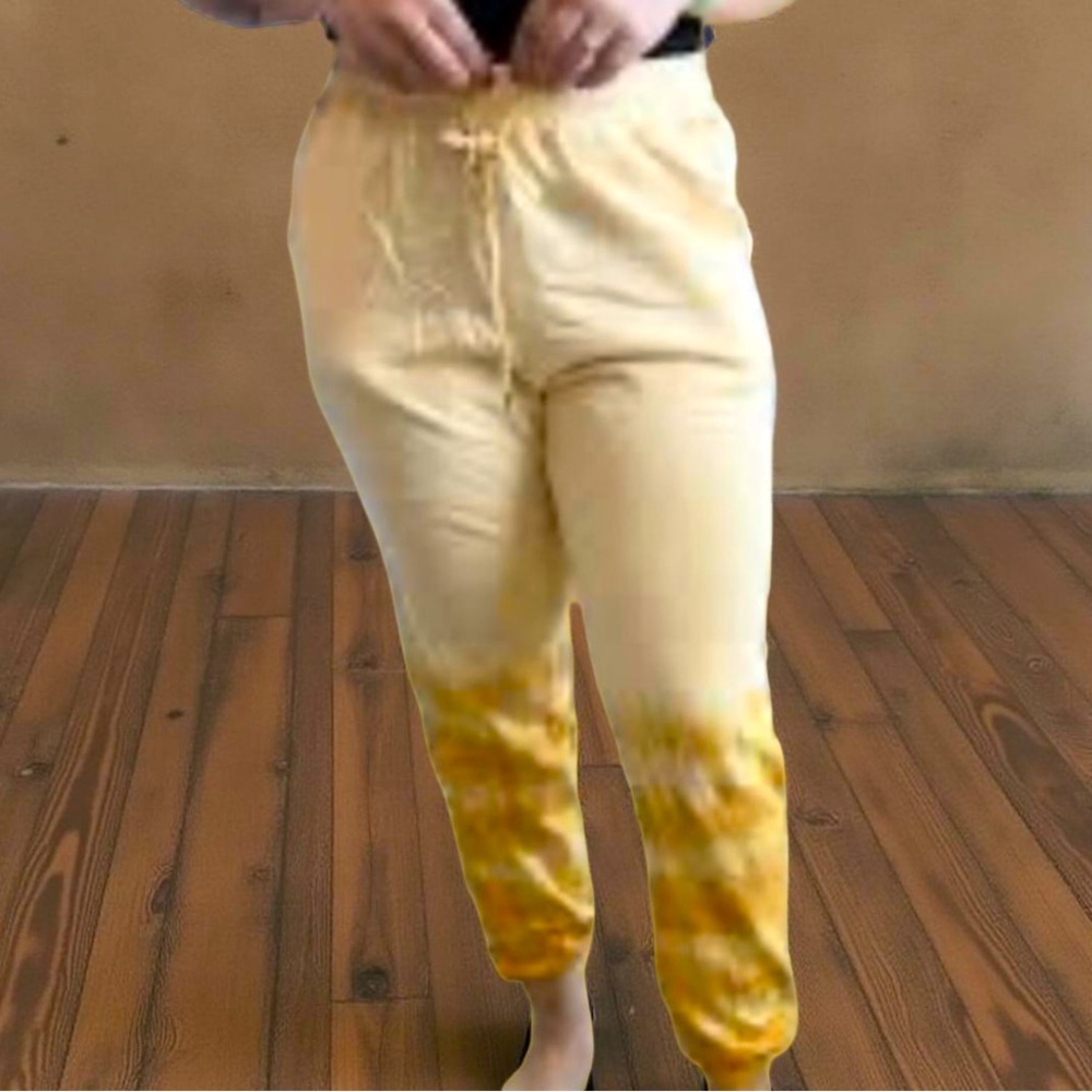 Sweatpants Hem & Thread Tye-dye sweatpants joggers French Terry Size Large NWT